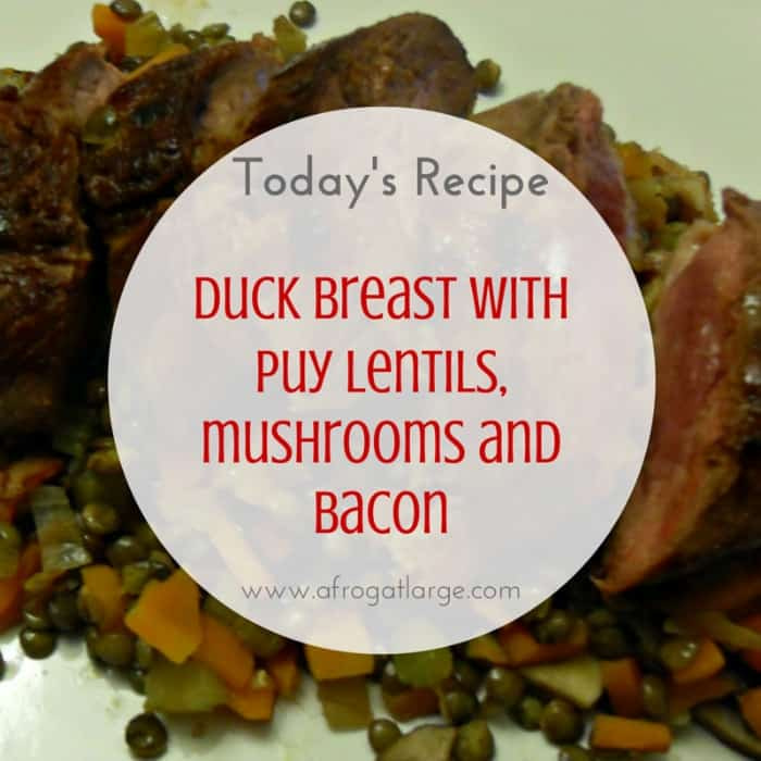 duck lentils recipe