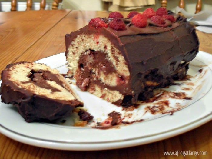 chocolate Christmas cake