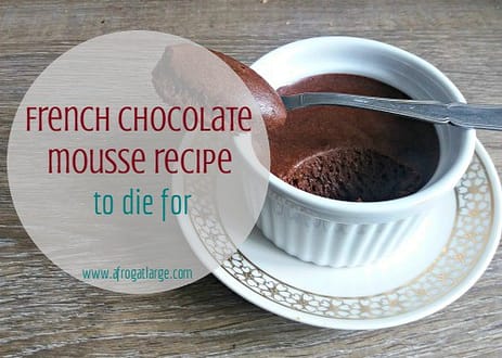 French chocolate mousse recipe