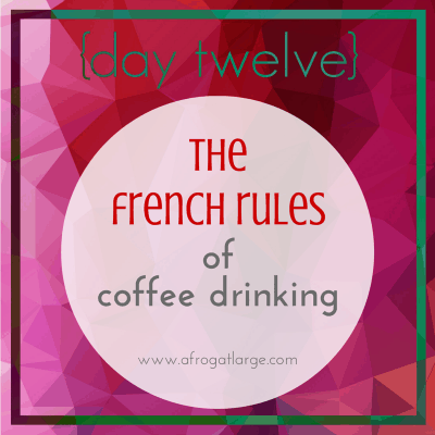 French coffee rules