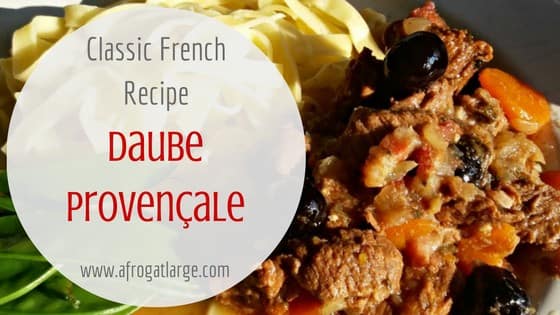 French recipe daube provencale